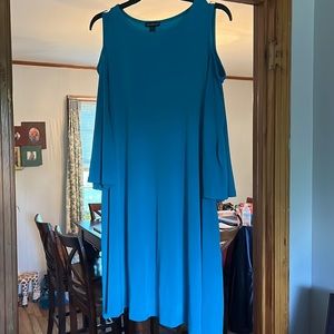 Cold shoulder real dress